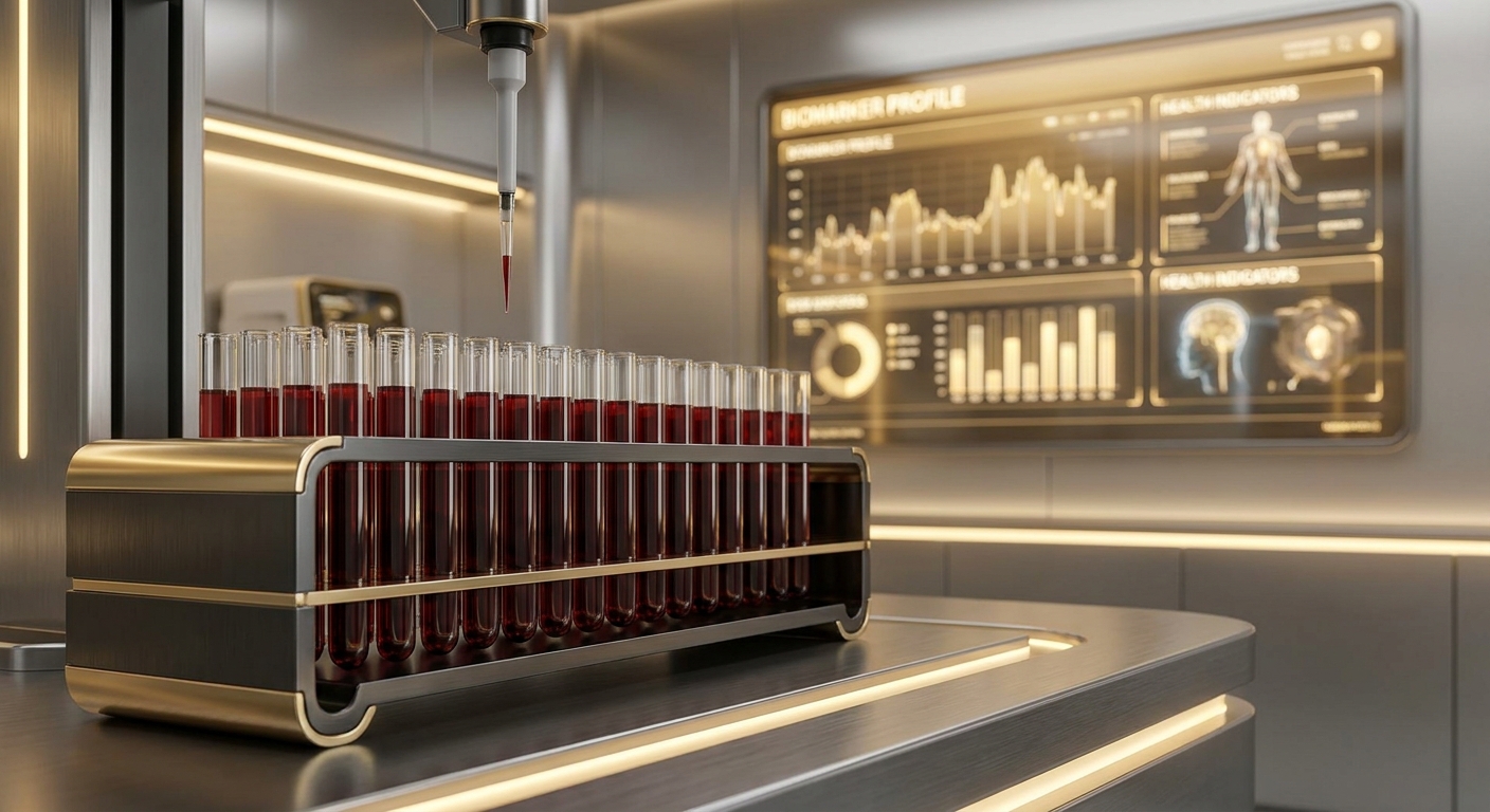 Aionic AI analyzing comprehensive lab biomarkers