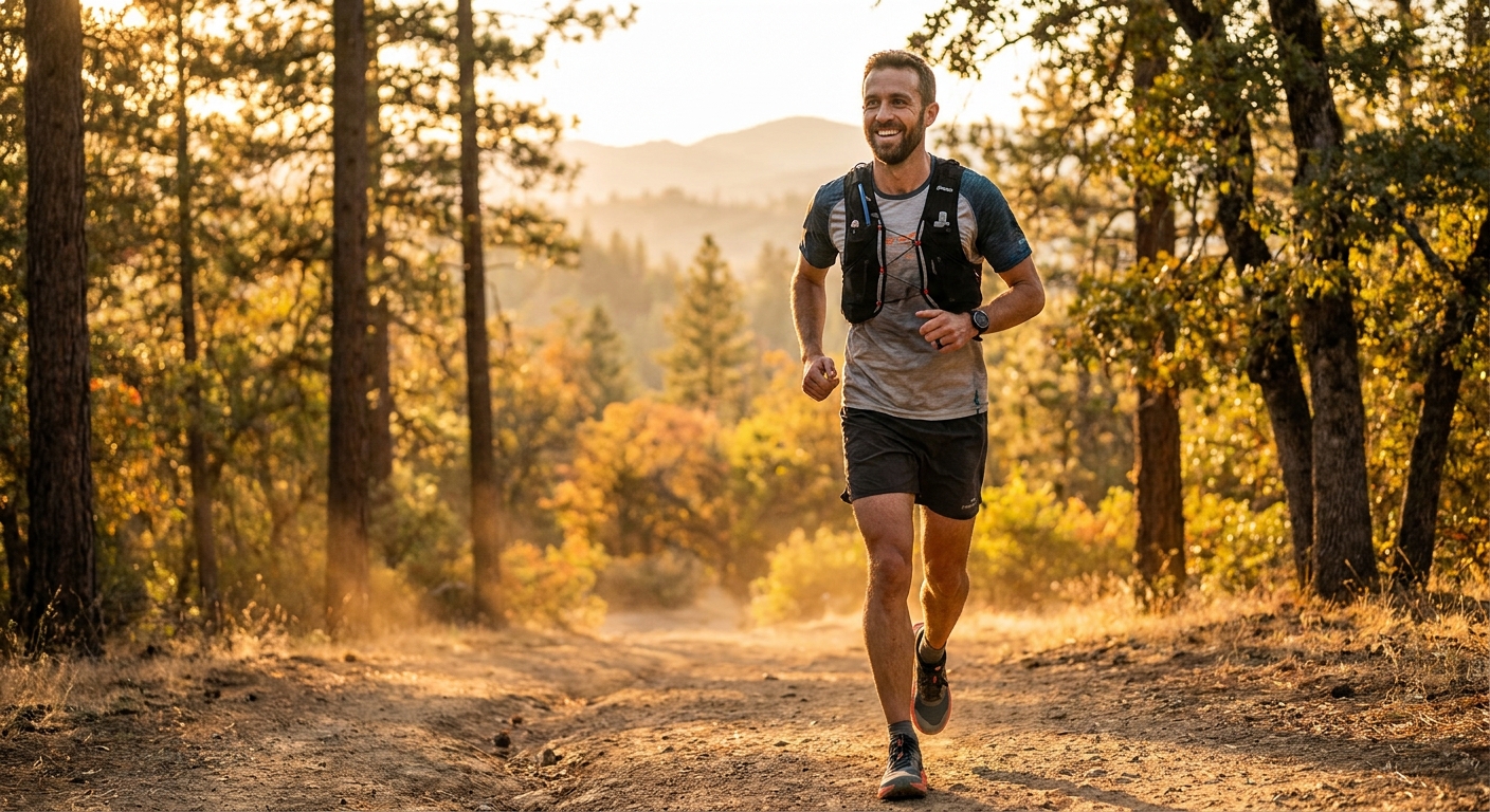 Active man benefiting from LX Medical mens health optimization
