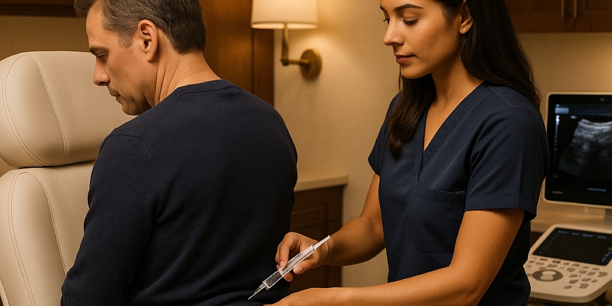 Ultrasound-guided regenerative injection for lower back and spine pain at LX Medical