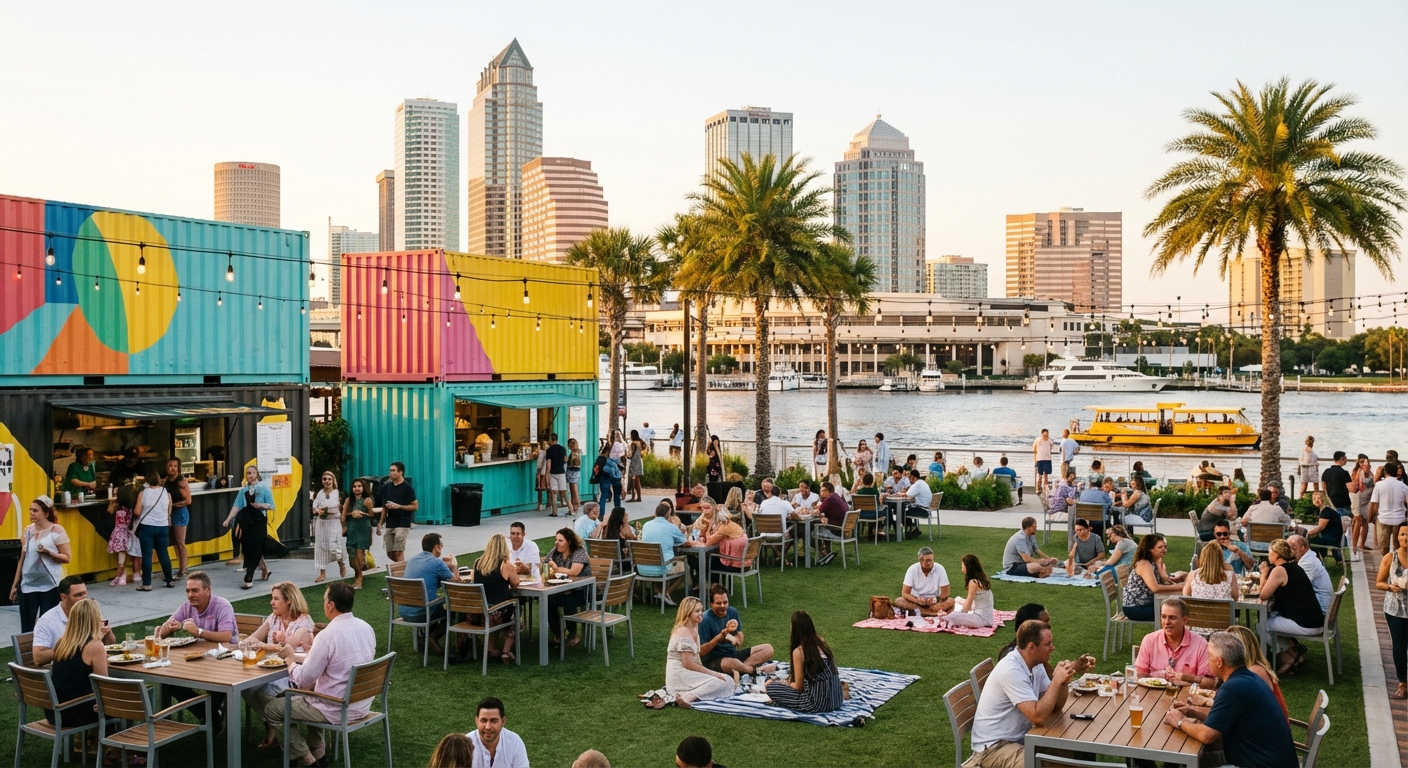 Sparkman Wharf Tampa near LX Medical Florida location